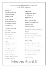 English worksheet: Shut up! - Simple Plan