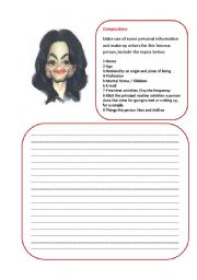English Worksheet: Personal information and daily routines writing activities! 
