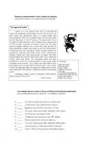 English Worksheet: Reading Comprehension