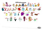 English worksheet: Clothes and accessories