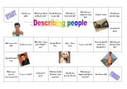 Board Game - Describing people