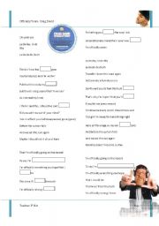 English worksheet: Officially Yours; Craig David