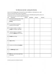 English Worksheet: Roald Dahl - The Witches