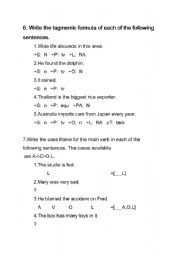 English worksheet: linguistics