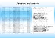 English Worksheet: Inventions and inventors