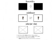 English worksheet: both/ either/ neither