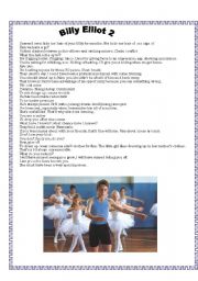 English Worksheet: Billy Elliot (2)