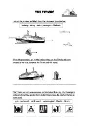 English Worksheet: The Titanic