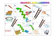 Snakes and Ladders (stationery items)