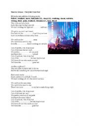 English worksheet: Sunrise Avenue - Fairytale Gone Bad