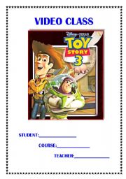 English Worksheet: Toy Story 3!!