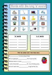 English worksheet: Working with words