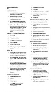 English worksheet: TEFL