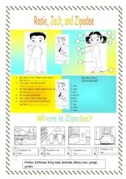 English Worksheet: Cool Kids 1 and 2 