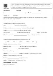 English Worksheet: english guide
