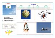 English Worksheet: Airways project for kindergarten