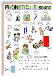 English Worksheet: PHONETIC : Vowel sounds  2 of 5 ( 2c)