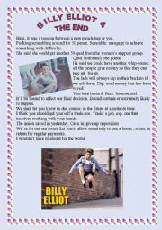 English Worksheet: Billy Elliot (4/4)