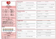English Worksheet: Tenses (1) - Present Simple - all about it! (B&W), fully editable