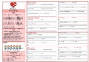 English Worksheet: Tenses (1) - Present Simple - all about it! (B&W), fully editable