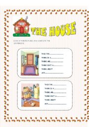 THE HOUSE: writing activity