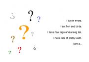 English Worksheet: Cocodile riddle