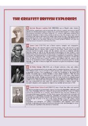 The Greatest British Explorers