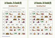 English Worksheet: Lets Remember the Timetable (III) - Fully Editable