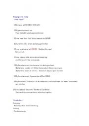 English Worksheet: Exercise for beginners