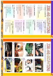 English Worksheet: Jobs and Occupations