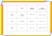 English worksheet: Present perfect