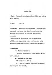 English Worksheet: Form Filling and writing personal information