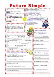 English Worksheet: Future Simple