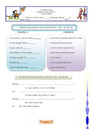 English worksheet: TEEN TEST
