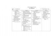 English Worksheet: Budget of work in English