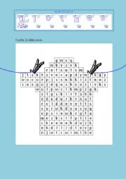 English Worksheet: Wordsearch Clothes