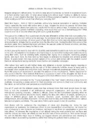 English Worksheet: The story of Nick Vujicic
