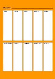 English Worksheet: A fantastic game to work vocabulary and culture