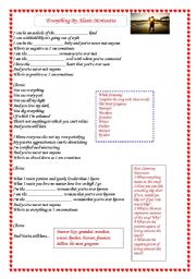 Song, Vocabulary Matching and Discussion using Superlatives