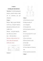English Worksheet: How to Start a Converstion