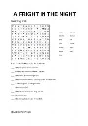 English worksheet: reader