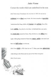 English worksheet: story