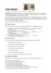 English Worksheet: Little Britain - 