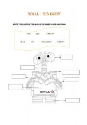 English worksheet: Wall - e