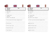 English worksheet: Pupil information form