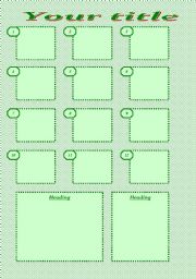 English worksheet: Matching