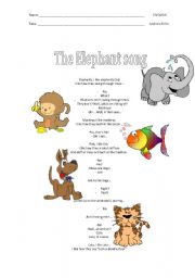 Elephant song