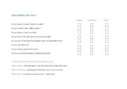 English Worksheet: How Green Are You? Quiz