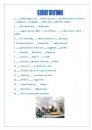 English Worksheet: ARTICLES WITH GEOGRAPHICAL NAMES