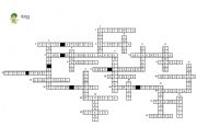 English Worksheet: World Cup 2010 Crossword Key